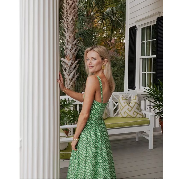 NWTAntonio Melani
x Style by Simkins Margo Printed Poplin Sweetheart Neck  Dress - Picture 10 of 12